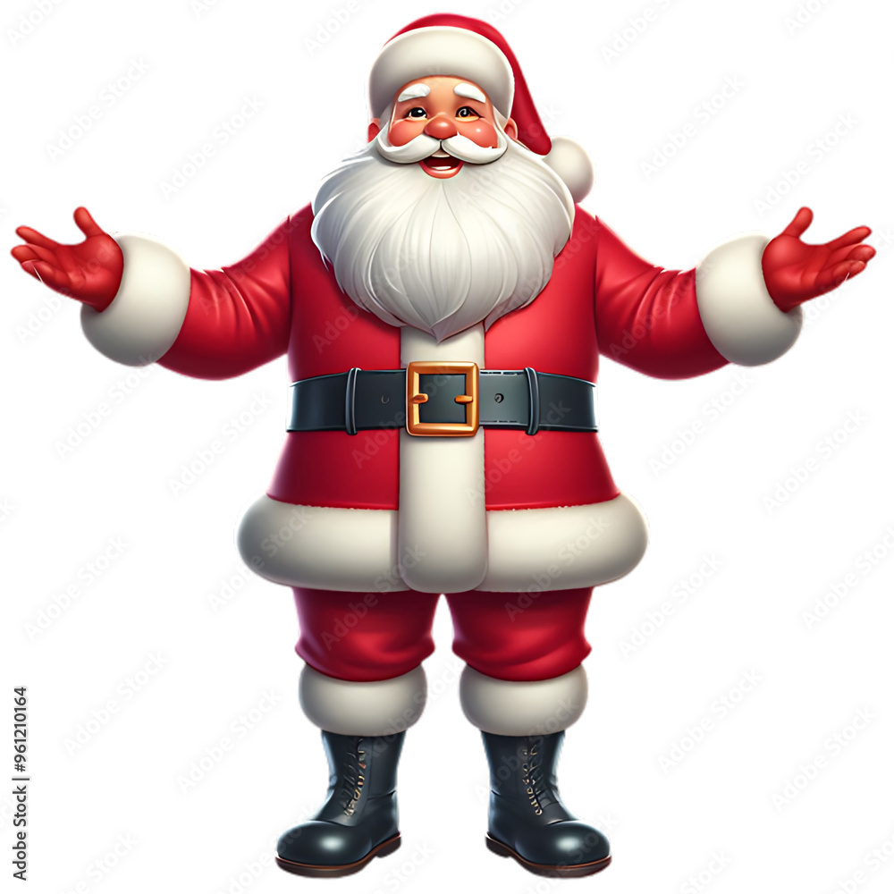 Welcoming Santa Claus with Open Arms Welcoming Santa Claus with Open Arms