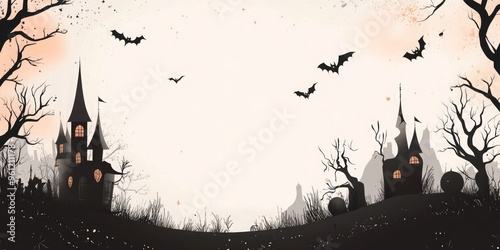 Halloween Background image, Spooky Design, Haunted Halloween, Halloween Aesthetic, CreepyVibes, SpookySeason, HalloweenGraphics, ScaryBackground, WitchyVibes, TrickOrTreat, GhostlyDesign, photo