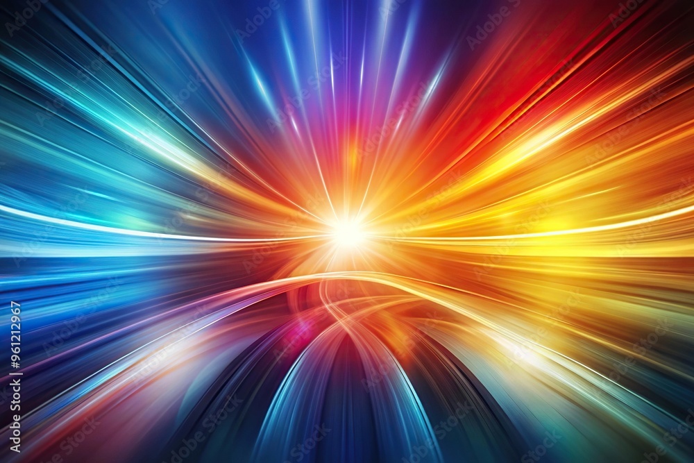 Obraz premium Abstract hi tech energy background with dynamic elements