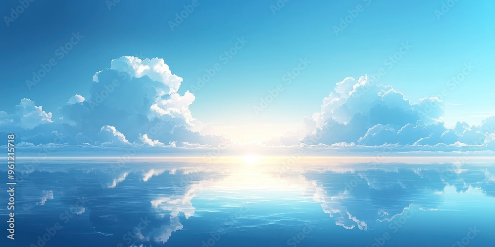 Sky Blue,Cloud Background,Horizon Spring Clear Sky in Morning by the beach,Vector beautiful landscape nature sunrise in Summer,Backdrop panoramic banner white clouds over blue ocean,Sunset landscape Sky Blue,Cloud Background,Horizon Spring Clear Sky in Morning by the beach,Vector beautiful landscape nature sunrise in Summer,Backdrop panoramic banner white clouds over blue ocean,Sunset landscape