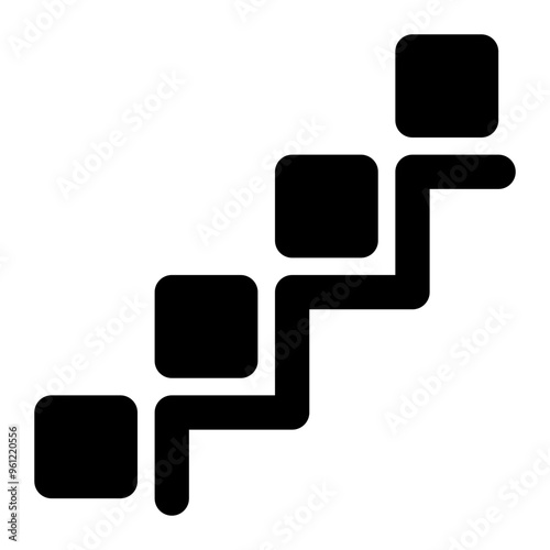 capability maturity model, maturity, levels, steps, project management solid or glyph icon
