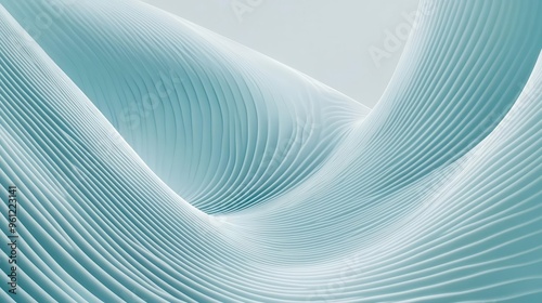 Smooth, curving lines forming a gentle wave pattern, calm waves, flowing tranquility