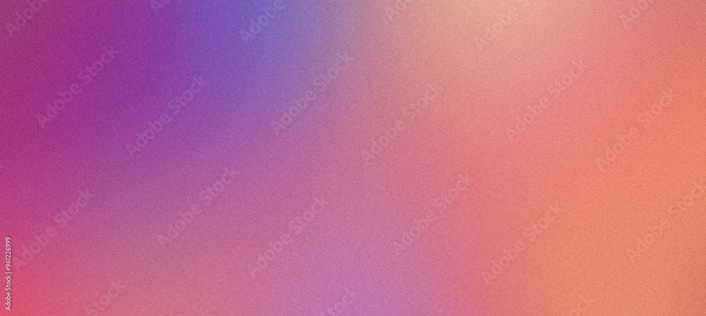 Grainy textured abstract background with a purple, pink, and orange gradient Grainy textured abstract background with a purple, pink, and orange gradient