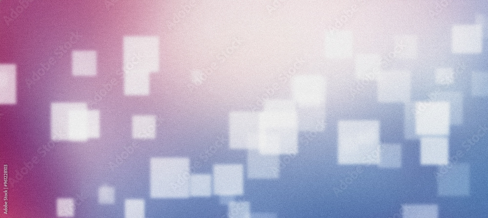 Abstract background with glowing squares on a grainy texture, perfect for technology and design projects Abstract background with glowing squares on a grainy texture, perfect for technology and design projects