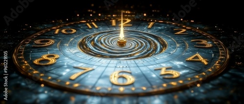 Wallpaper Mural The Infinite Spiral, Clock Torontodigital.ca