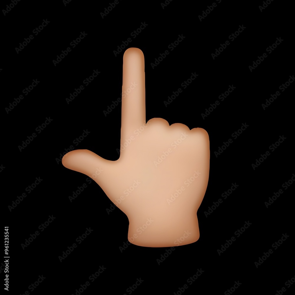 Index Finger Pointing Up Emoji
Index Finger Pointing Up Emoji