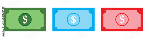 Finance icons. Business Icons, money signs. Money silhouette collection. Wallet with cards icon. Coins silhouette icon. Growth chart. Moneybag or stash. Piggy bank flat style - stock vector.