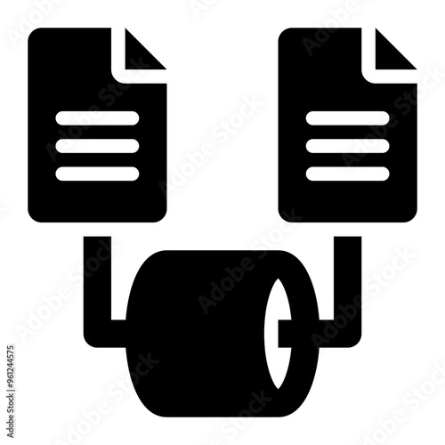 data pipeline, data, pipeline, data processing, moving solid or glyph icon