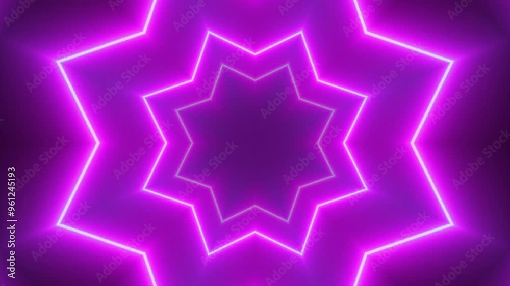 Abstract Neon Tunnel vj Background Abstract Neon Tunnel vj Background