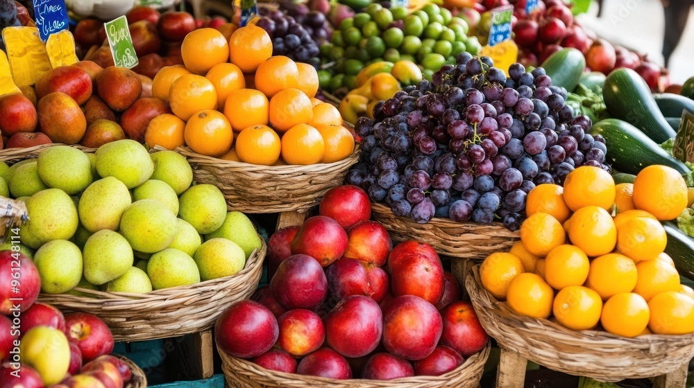 Fresh Produce at a Local Market Fresh Produce at a Local Market