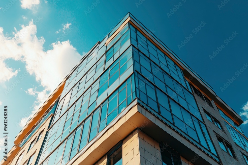 Economics, banking, business and finance concept. A fragment of a modern office building in the capital of Ukraine - Kyiv. Horizontal photo. Kiev, Ukraine, Europe , ai Economics, banking, business and finance concept. A fragment of a modern office building in the capital of Ukraine - Kyiv. Horizontal photo. Kiev, Ukraine, Europe , ai