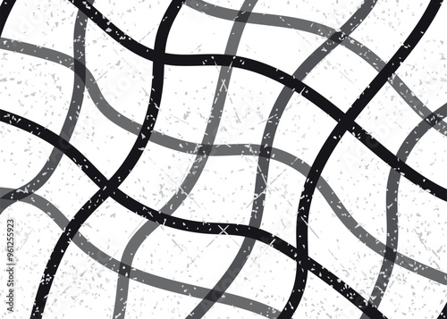 Black and White Net Line Background