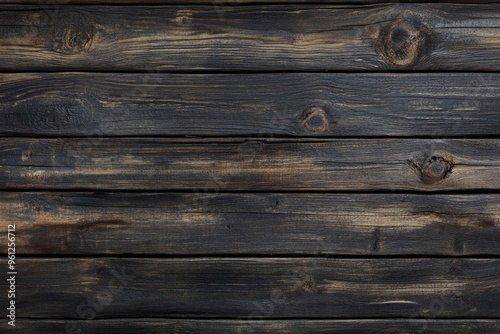 Dark wood texture background surface with old natural pattern, texture of retro plank wood use for background, poster, banner, brochure and graphic design , ai