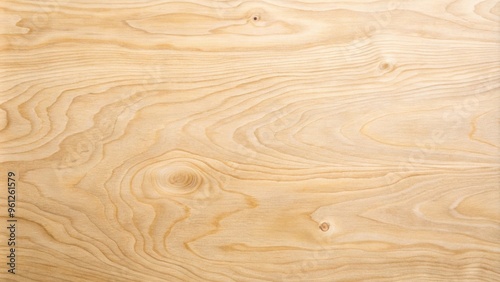 Aerial view of natural wooden surface of blank birch plywood