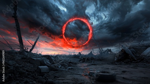 Symmetry in Apocalyptic Events and Rebirth, Discuss the symmetrical nature of apocalyptic narratives where the end of the world is often followed by renewal or regeneration.