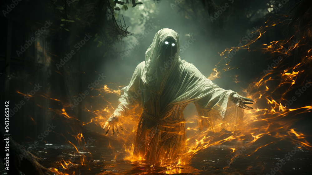 A mysterious ghos A mysterious ghos