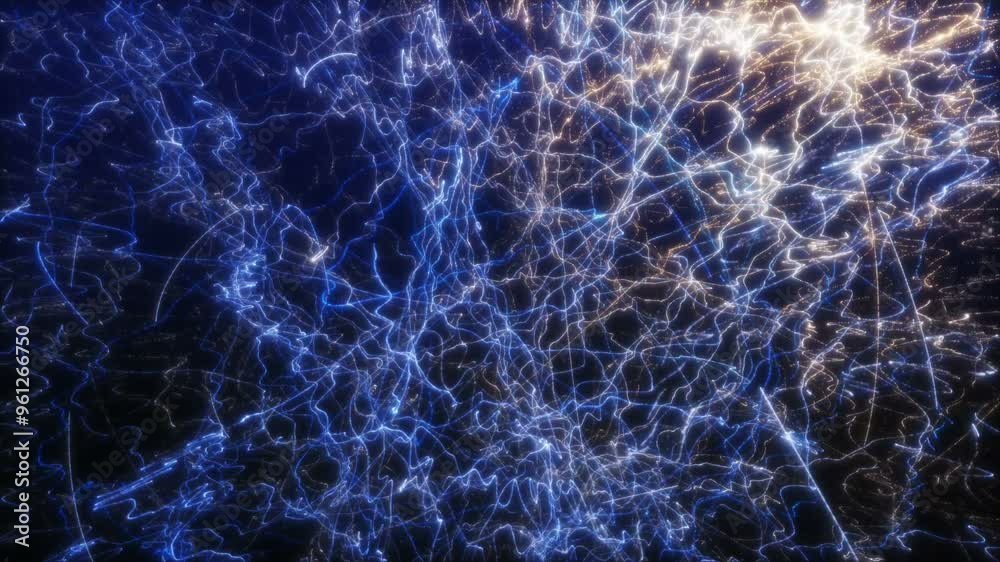 3d animation of a vibrant electric background 3d animation of a vibrant electric background