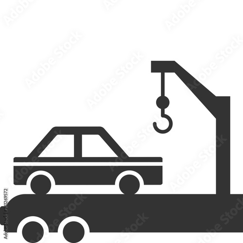 Towing Car Icon