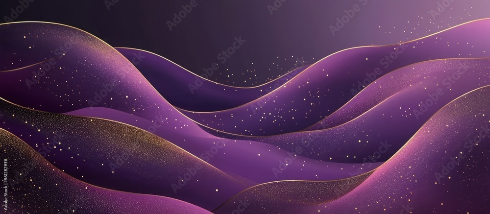 Obraz premium beautiful and colorful abstract pink flow background, main colors are pink and violet