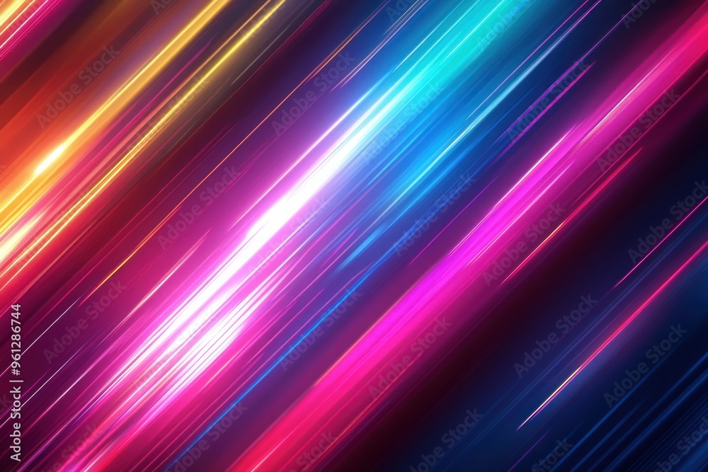 Colorful futuristic background with bright neon lines and abstract modern design. Colorful futuristic background with bright neon lines and abstract modern design.