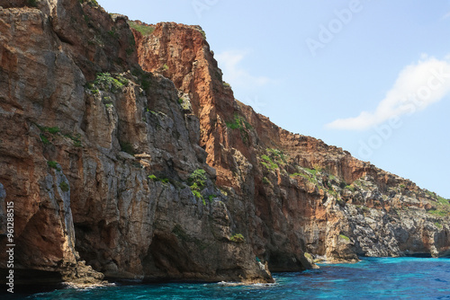 Cliff Landscape Background