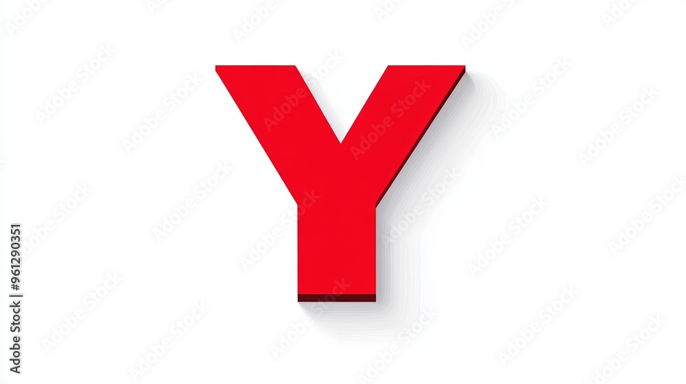 Volumetric letter Volumetric letter