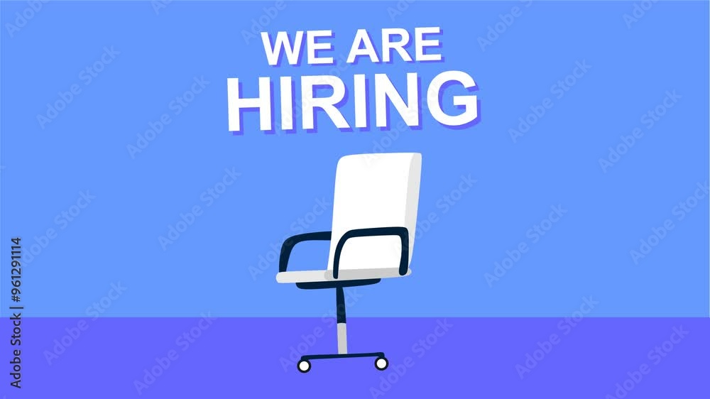 we open job vacancies with a chair we open job vacancies with a chair