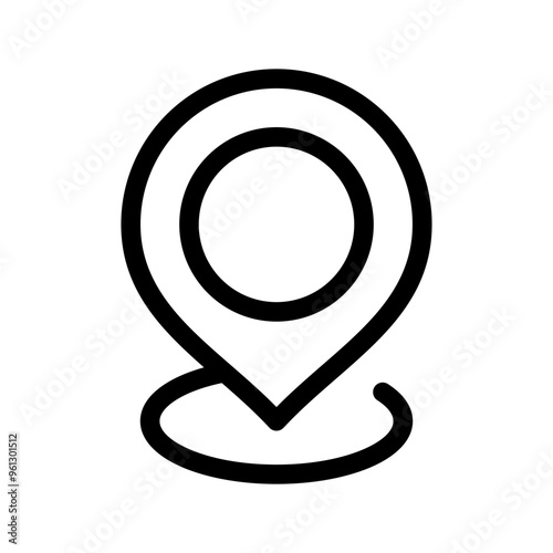 Location Icon Vector Symbol Design Illustration