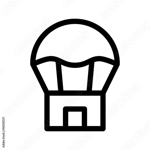 Disaster Relief Icon Vector Symbol Design Illustration