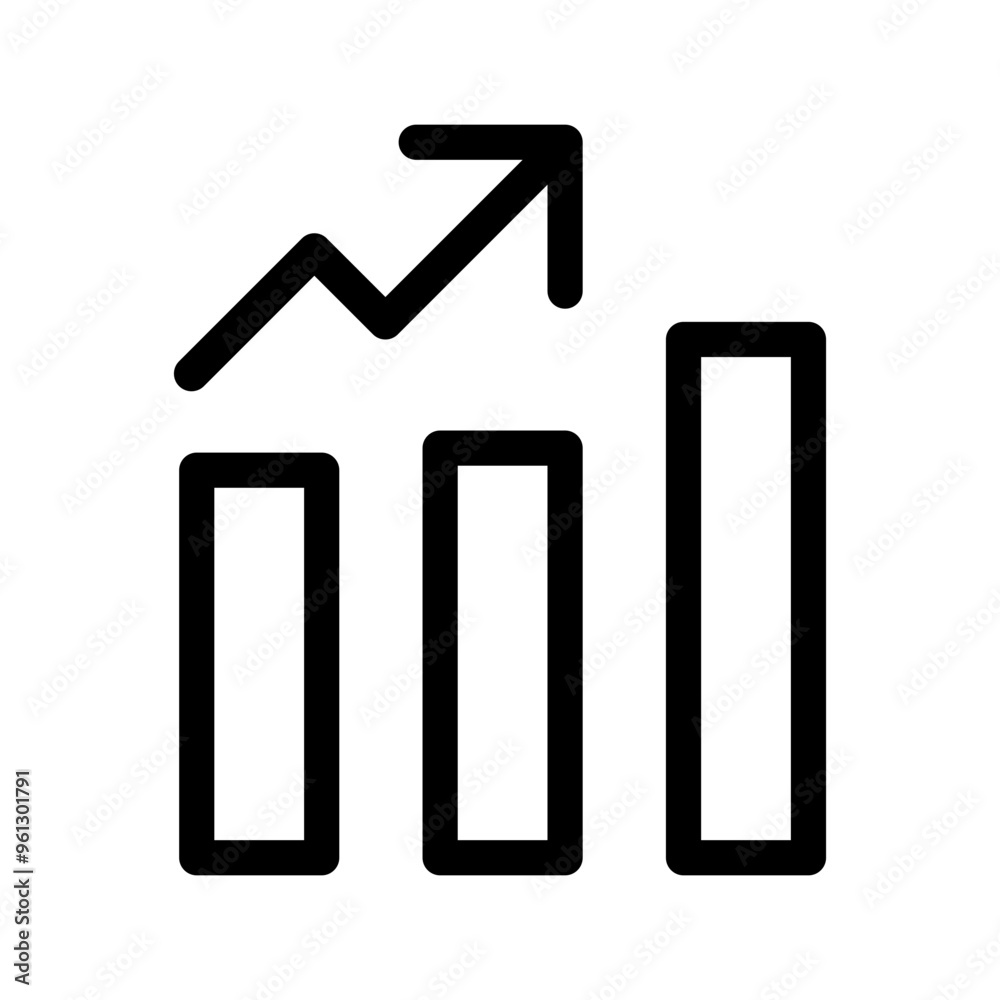Growth Icon Vector Symbol Design Illustration Growth Icon Vector Symbol Design Illustration