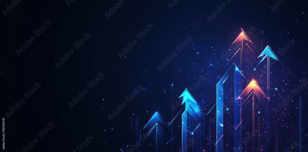 Abstract Arrows of Success Abstract Arrows of Success