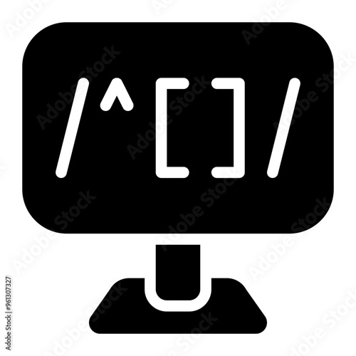 expression, regular expressions, regex, variables, programming, coding solid or glyph icon