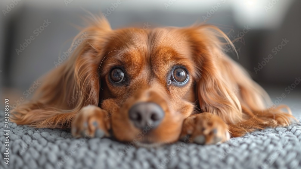 Adorable Dog Looking at Camera Adorable Dog Looking at Camera