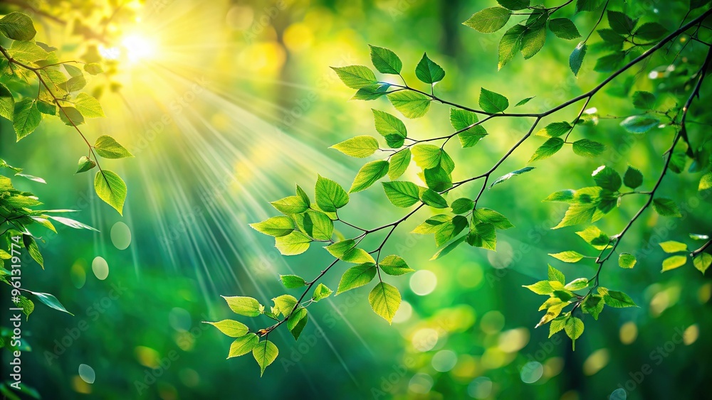 Dappled sunlight creates a sense of movement and energy, as blurred leaves and twigs dance across the image, set against a soft, emerald background. Dappled sunlight creates a sense of movement and energy, as blurred leaves and twigs dance across the image, set against a soft, emerald background.