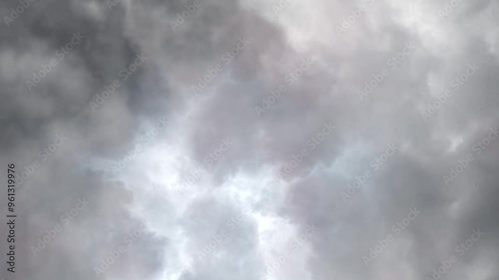 lightning in the night sky behind the dark clouds. lightning in the night sky behind the dark clouds.