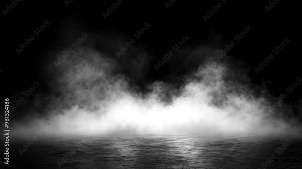 Fototapeta premium Abstract Foggy Landscape