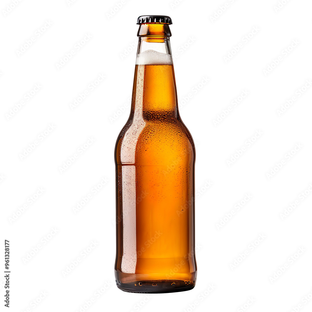 bottle of beer isolated on transparent and white background bottle of beer isolated on transparent and white background