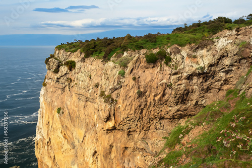 Cliff Landscape Background