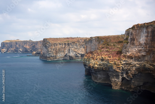 Cliff Landscape Background