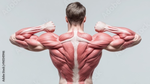 Symmetry in Muscle Tissue and Metabolic Activity, Analyze how the symmetrical distribution of muscle mass on both sides of the body contributes to equal metabolic rates. photo