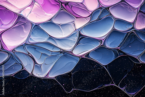 Purple and Blue Abstract Background.
