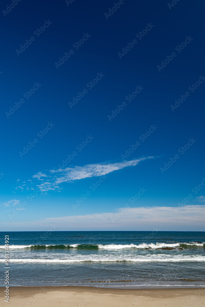 砂浜と海