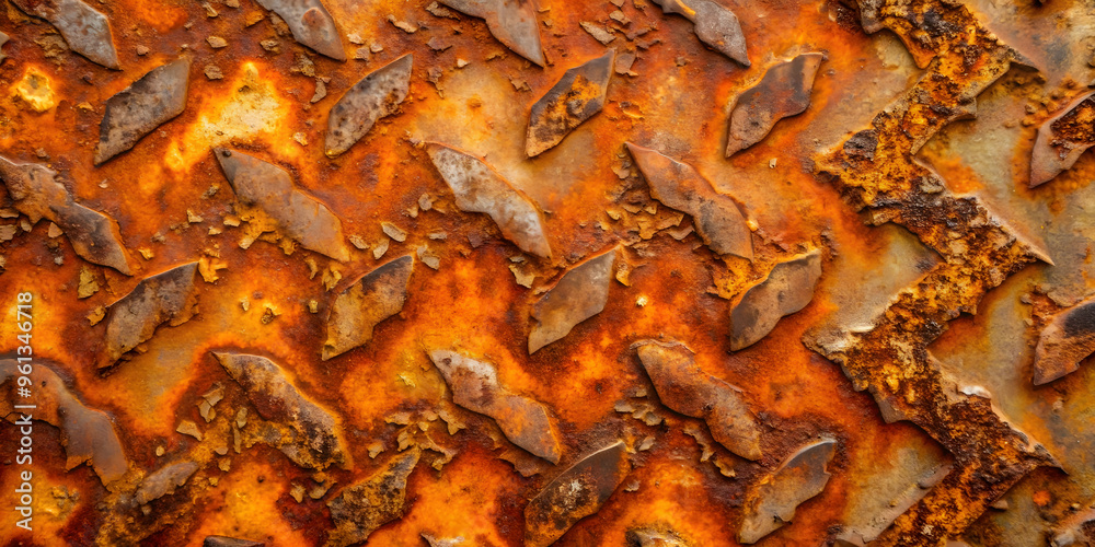 Rusty Diamond Plate Texture Rusty Diamond Plate Texture
