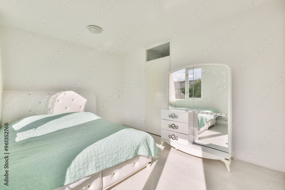 Bright and airy modern bedroom interior design Bright and airy modern bedroom interior design