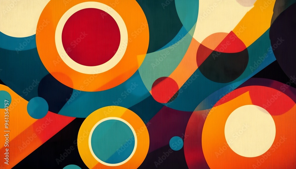 A colorful and abstract geometric background A colorful and abstract geometric background