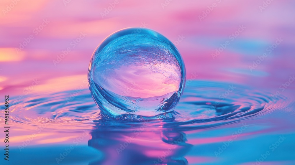 Glass Sphere Reflection Glass Sphere Reflection