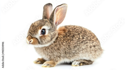 Adorable Baby Bunny Portrait