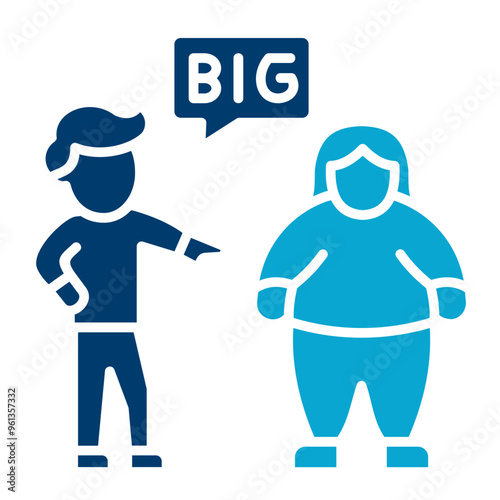 Body Shaming Icon