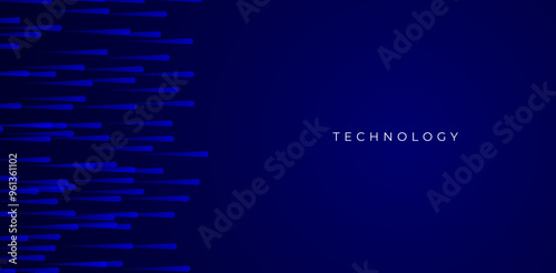 blue abstract technology background 
blue technology or digital theme vector background with glowing lines or neon data moving 
digital data and artificial neon background illustration
fiber optics