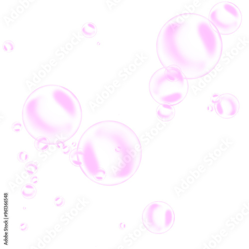 Bubbles Overlay Water Drop